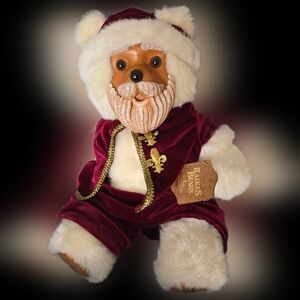Raikes Bears Vintage Santa Claus Limited Edition /7500 Witj Tag No Box